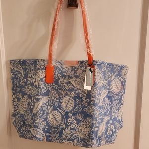 Rifle Paper Mesh Tote Pomegranate